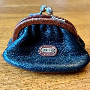 BALLY Vintage leather coin purse